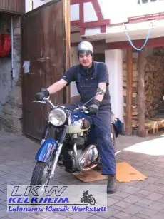 Vor der ersten kurzen Probefahrt