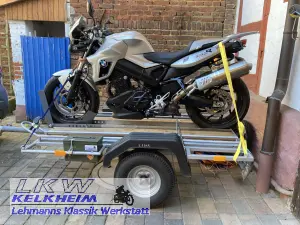 F800R verkauft und auf dem Weg zum Händler F800R verkauft und auf dem Weg zum Händler