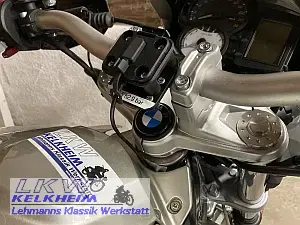 Navihalter für die F800R am Lenker