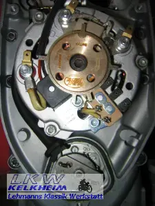 BMW R100RS Motor mit Kontakt- und elektronischer Zündung