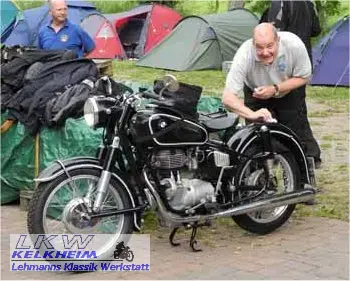 BMW R26 bei der International Jampot Rally 2014 in Glücksstadt