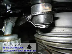 BW R26 Tankschraube mit Sicherungsdrat gesichert
