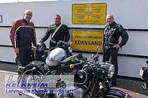 Bei der Anreise zum Ariel Treffen 2023 nahmen wir die Fähre
