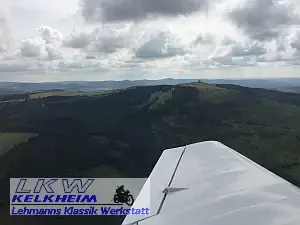 Rundflug um die Wasserkuppe beim Ariel-Treffen 2017
