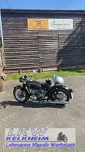 Lange Probefahrt mit der BMW R50/2 zum Landmuseum Ransel