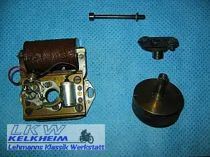 Die Einzelteile der BMW R50/2 Magnetzündung