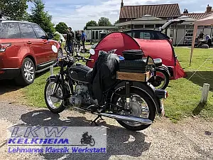 Mit der BMW R50/2 bei der IJR 2019 angekommen