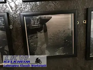 Aufnahme von Frankfurt nach der Bombadierung. Foto im Old Buckenham Aerodrome