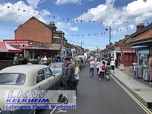 Ausfahrt zum Stadtfest in Sheringham bei der IJR 2019