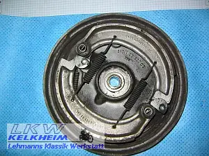Verschmutzte Bremse der BMW R50/2