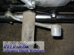 R61 zu kurze rechte Fußraste