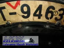 Historisches Nummernschild Hessen-Nassau