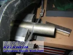 BMW R61 Einstellen der Seitenwagen-Geometrie