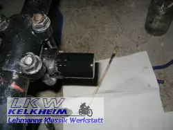 BMW R61 Einstellen der Seitenwagen-Geometrie
