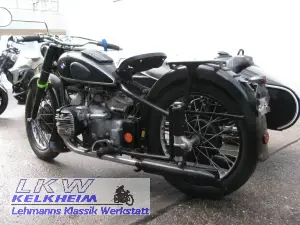 BMW R61 mit Beiwagen, Ansicht von hinten links