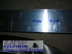 Hilfsmitte um die Seitenwagen-Geometrie einzustellen
