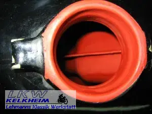 BMW 75/5 Tank neu beschichtet