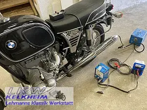 BMW R75/5 Einstellen der Vergaser