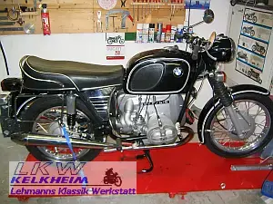 Die große Inspektion der BMW R75/5 ist abgeschlossen