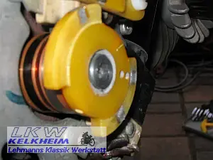 BMW R75/5 Zündgeber mit um 2 mm abgedrehte Inbus-Schraube