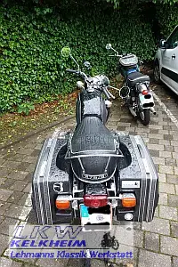 Mit der BMW R75/5 bei der IJR 2024 angekommen