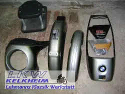 R90S Lacksatz Silberrauch