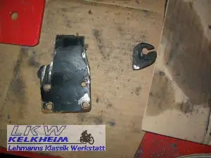 BMW R90S Abgeflexte Teile der Einhandbremse