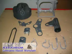 BMW R90S Lackiervorbereitung der Teile