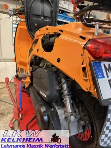 Lambretta V125 Special mit originalem Federbein