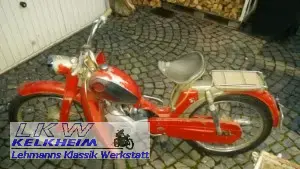 Zündapp M50 Bergsteiger vor der Reinigung