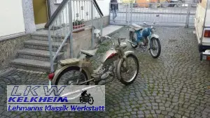 Die Zündapp Bergsteiger und Combinette sind bereit zur Ausfahrt