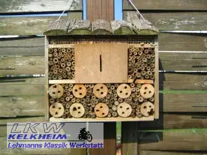 Insektenhotel vom Discounter