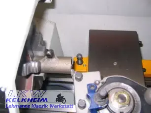 Abdrehen des Kipphebels