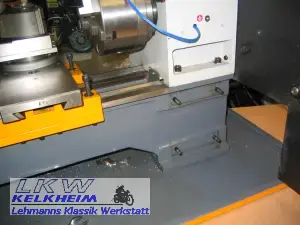 Der 230 V Motor ist abgebaut